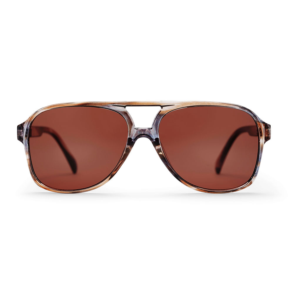 CHPO Brand - Dallas - Cigar Smoke - Recycled Sunglasses