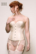 Bridal overbust corset