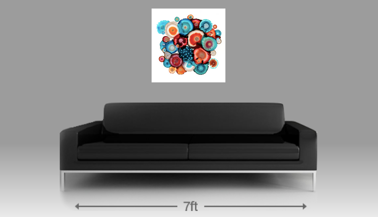 Thumbnail: Print on Metal- Geode Cells #1