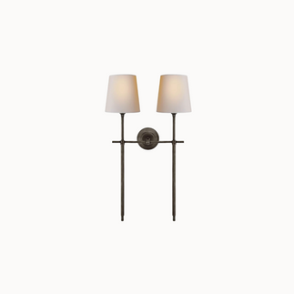 Lux Deco Bryant Large Double Tail Sconce Wall Light