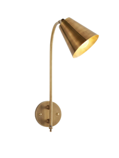 Hudson Home - Antique Brass wall light