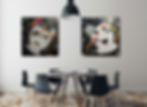 masque de scènes dans un decor