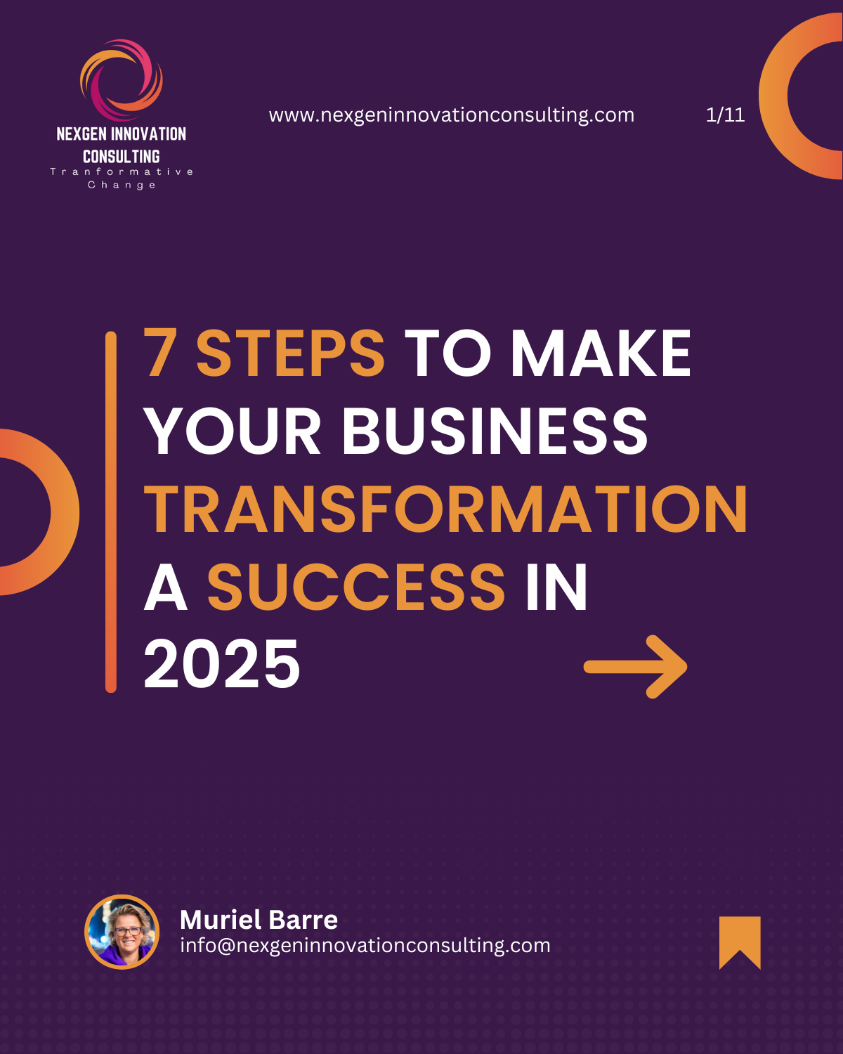 7 Steps to Make Your Business Transformation a Success in 2025
