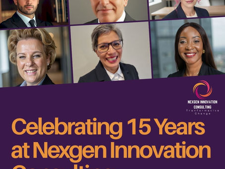 Reflections from 15 years of building NexGen Innovation Consulting and 28+ years in transformation, leadership and organisational capability.
