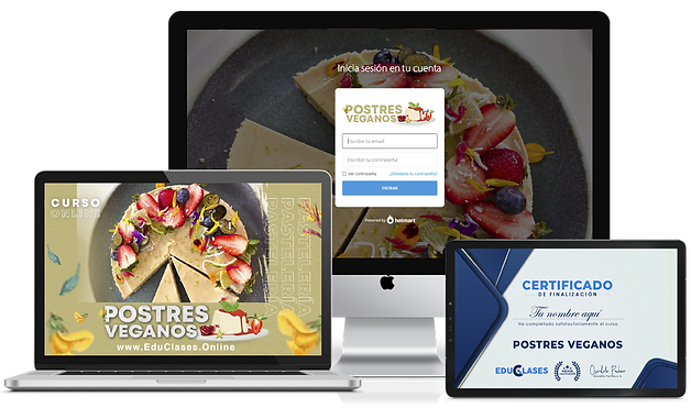 Curso Postres veganos