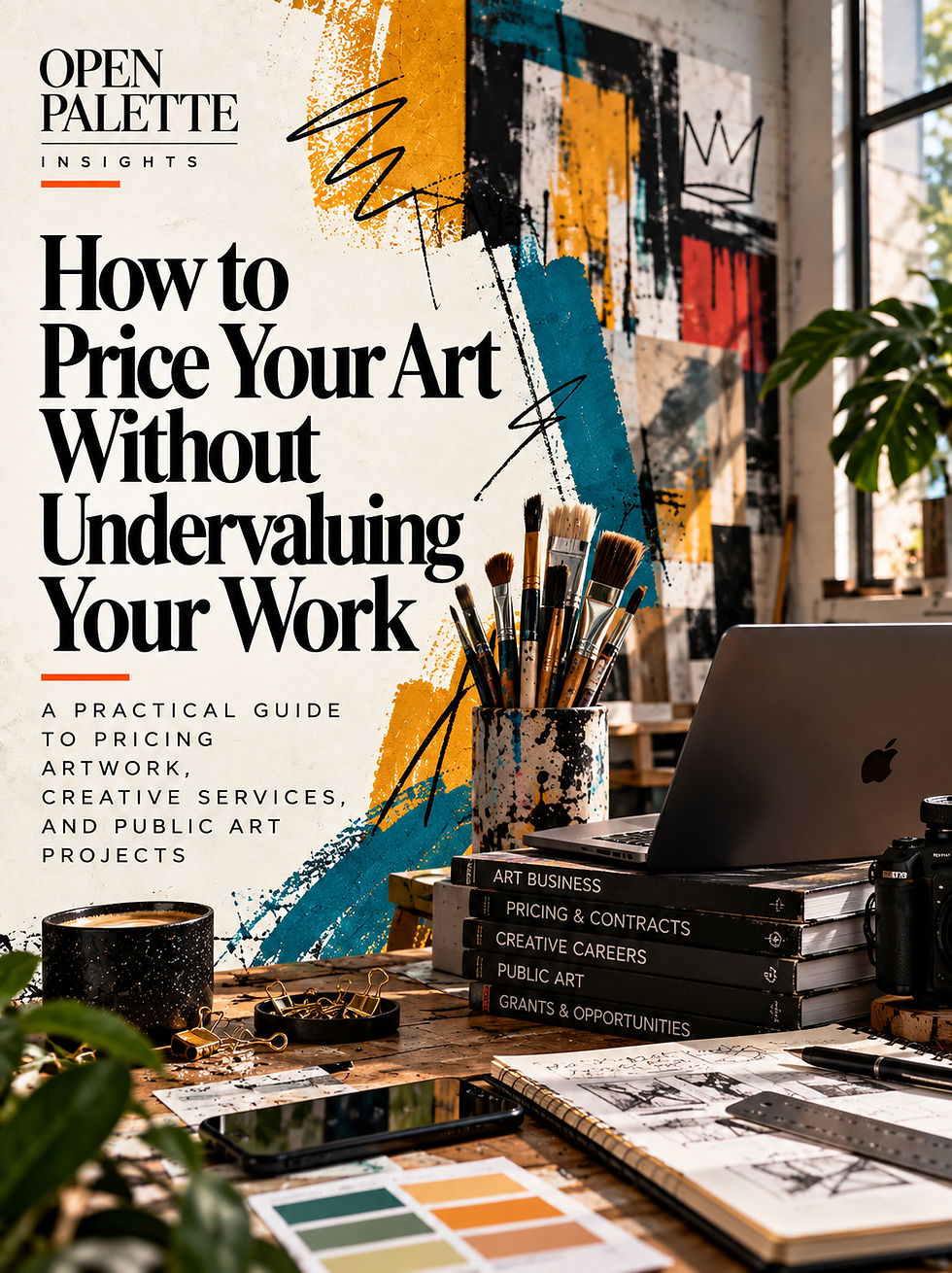 How to Price Your Art Without Undervaluing Your Work