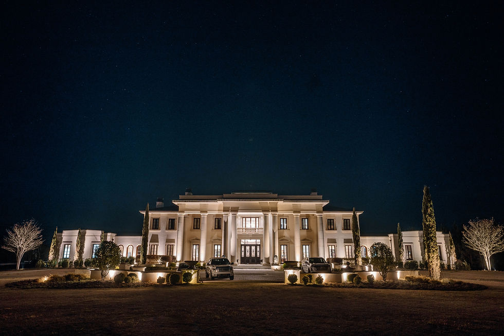 This is a beautiful job completed by LedCo lighting featuring a vast array of landscape lighting.