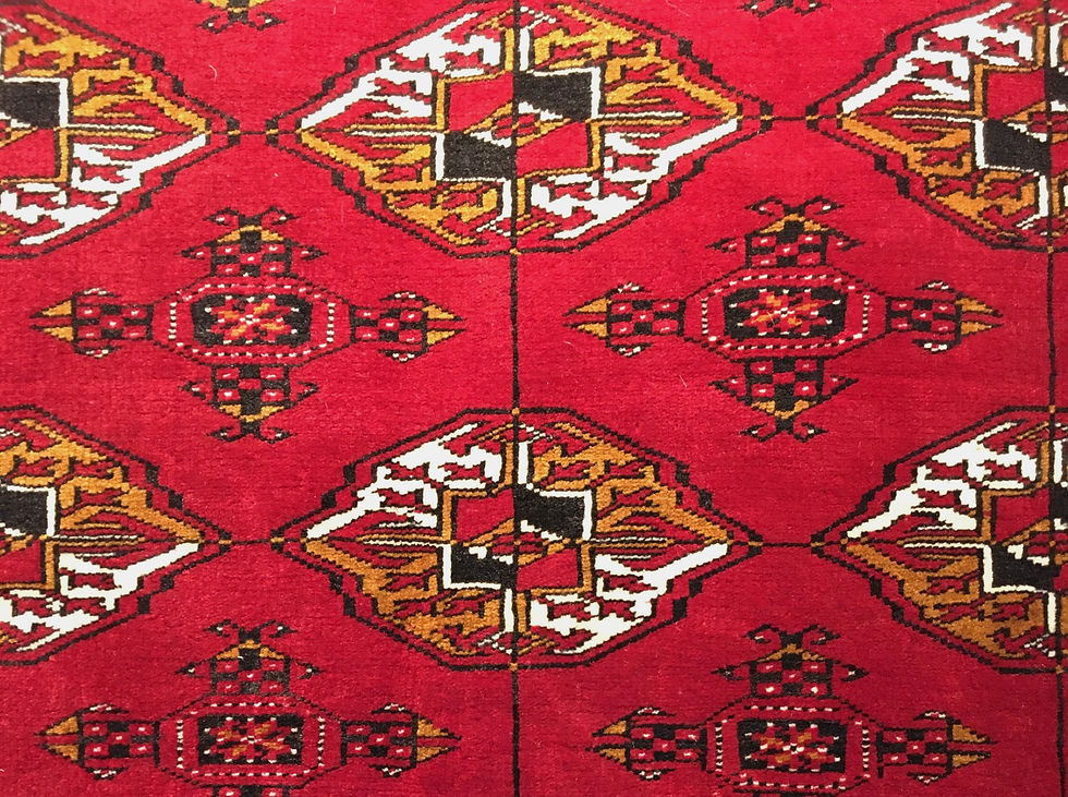 トルクメニスタンの絨毯・1