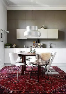 絨毯の敷き方のアイディア