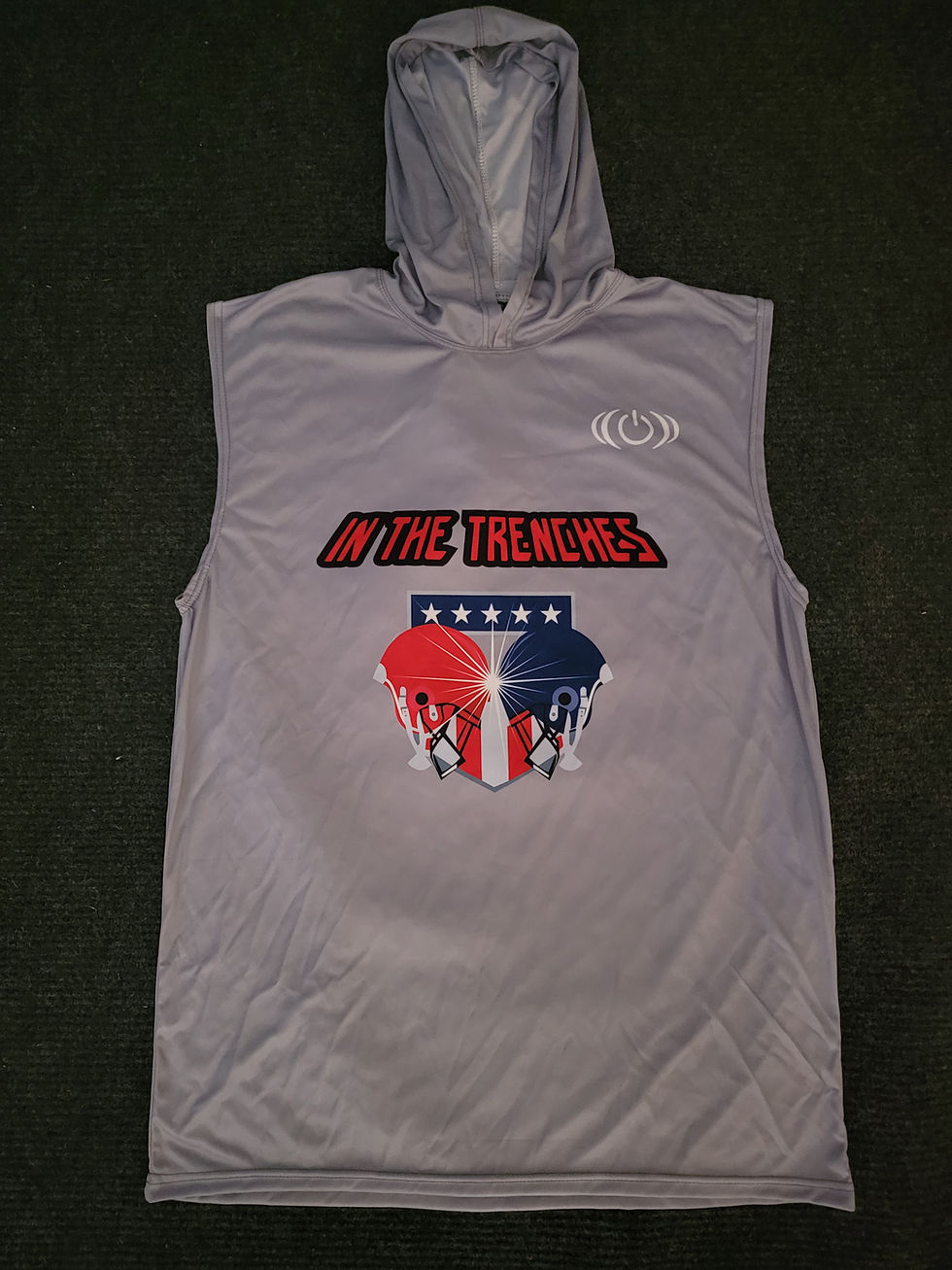 In The Trenches Lightweight Sleeveless Hoodie