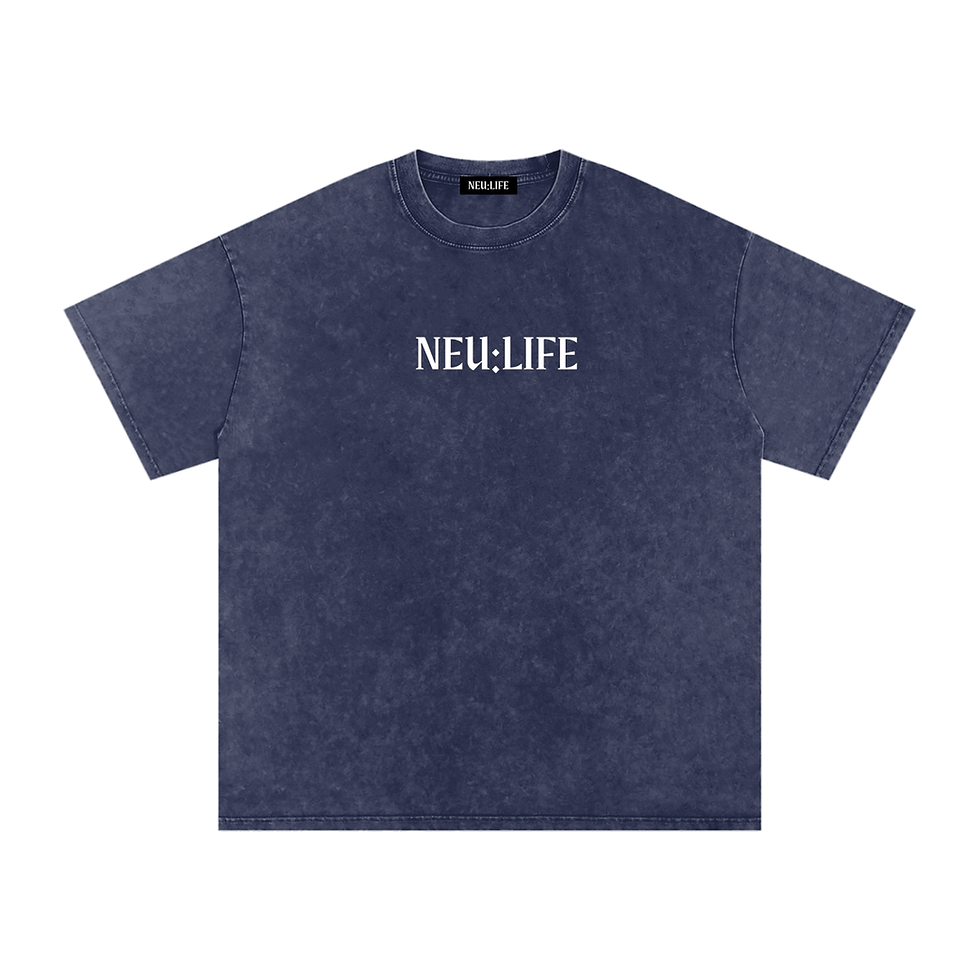Thumbnail: NEU:LIFE Snow Washed Oversized T-Shirt