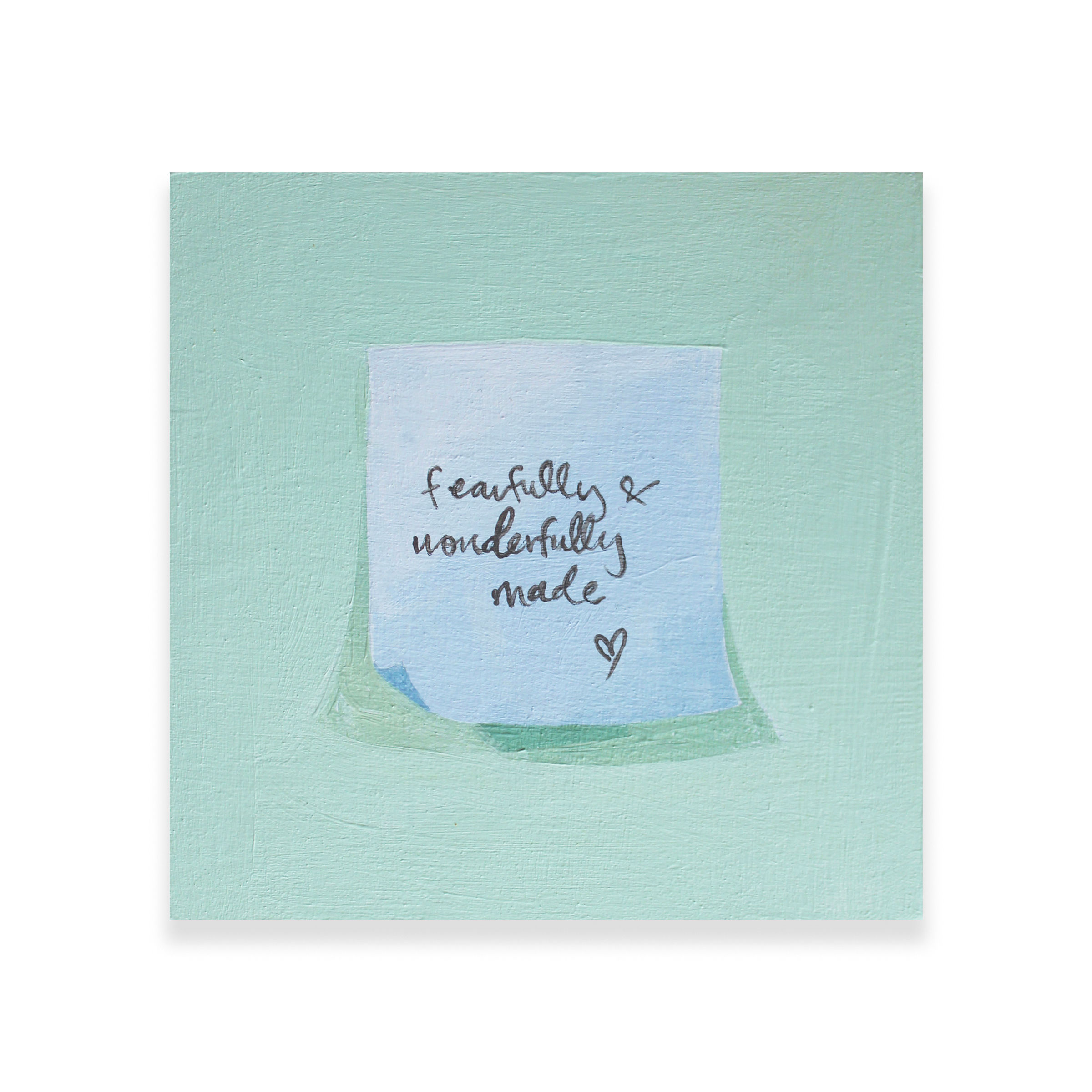 "Wonderfully made"
