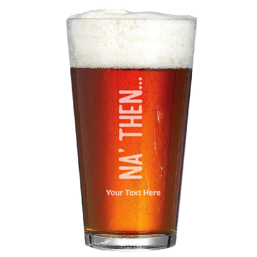 Thumbnail: Personalised Conical Pint Glass 20oz/568ml