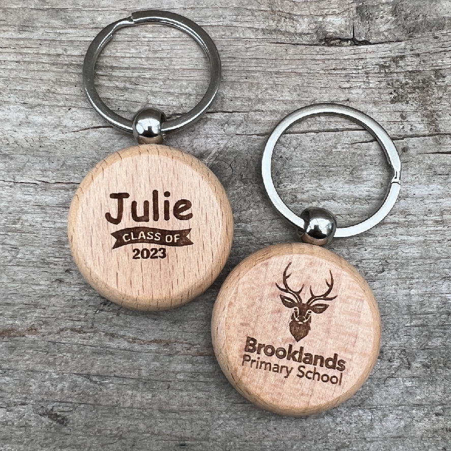 School Keyrings | Just-4-Schools I Leavers gifts
