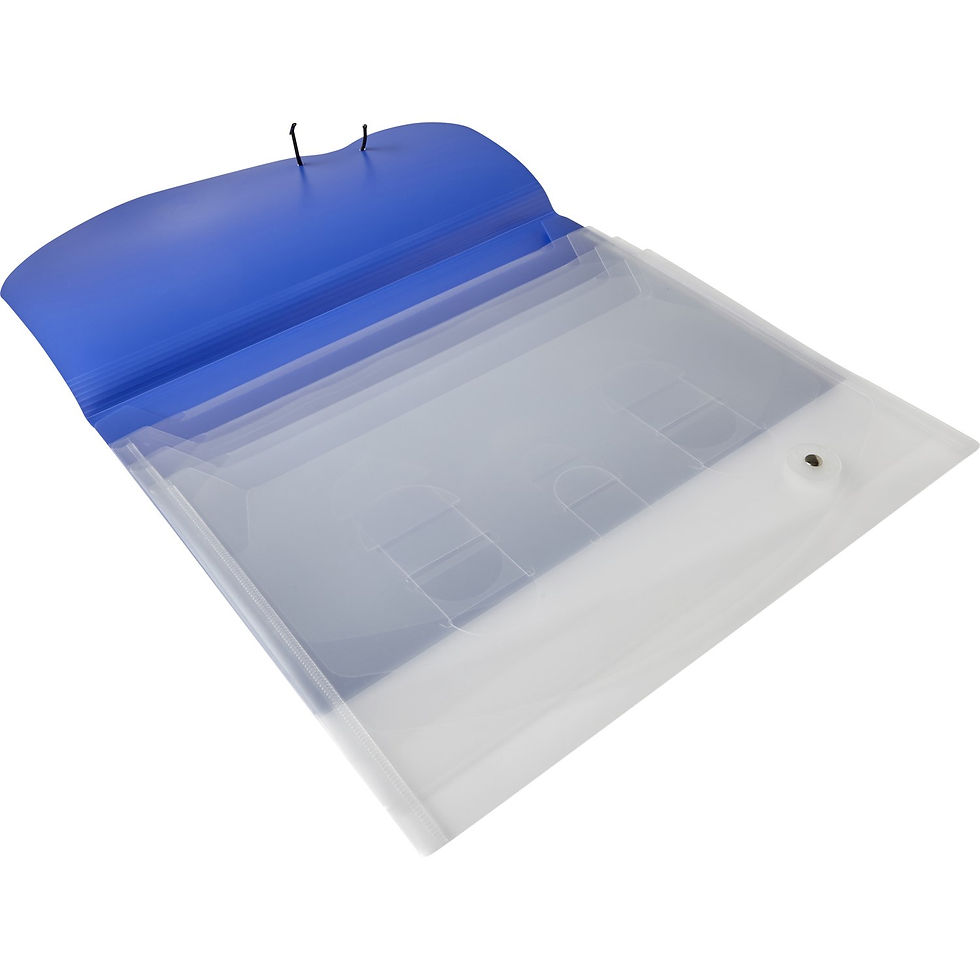 Thumbnail: A4 Plastic expanding document folder