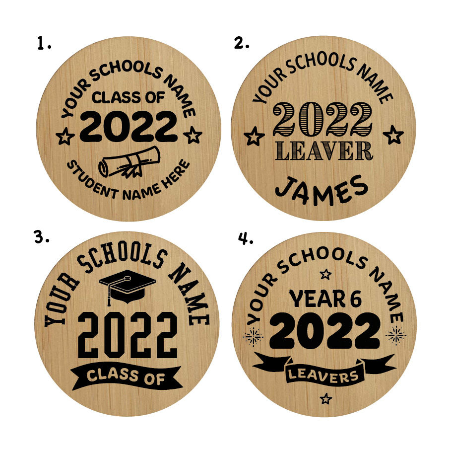 Thumbnail: Bamboo School Leavers Eco keyring