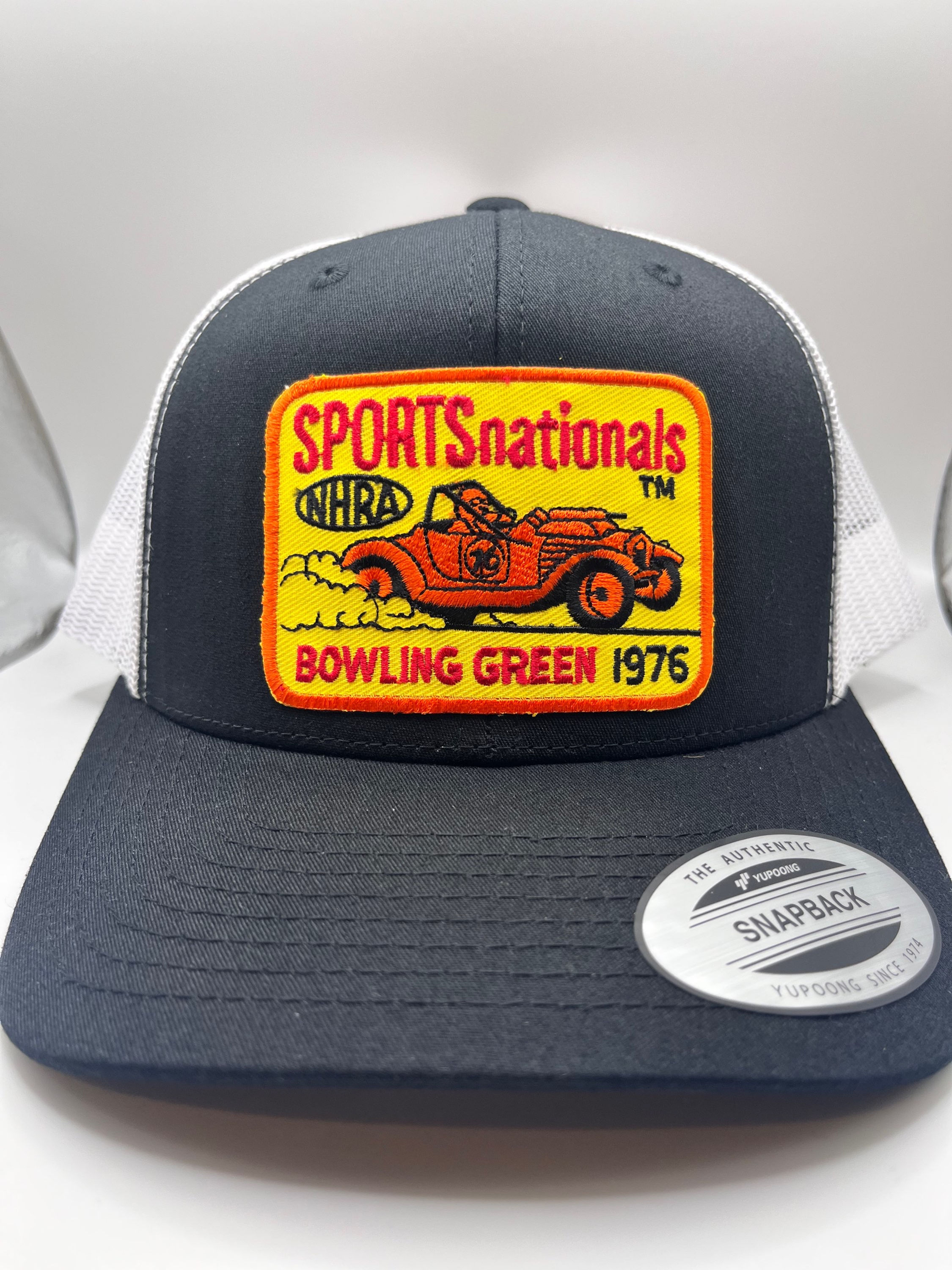 Sports Nationals Black/White Trucker