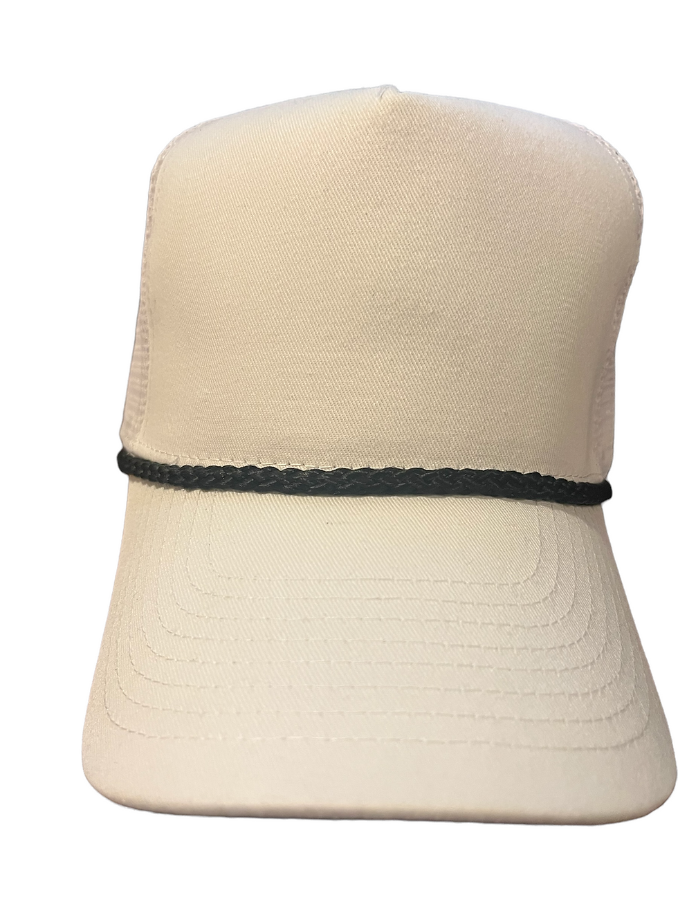 Thumbnail: White/Black Rope Trucker