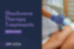 Shockwave therapy treatments. Book now