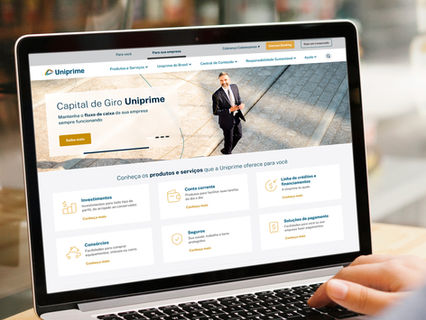 Arquitetura, Design e Dessenvolvimento Website Sisprime do Brasil