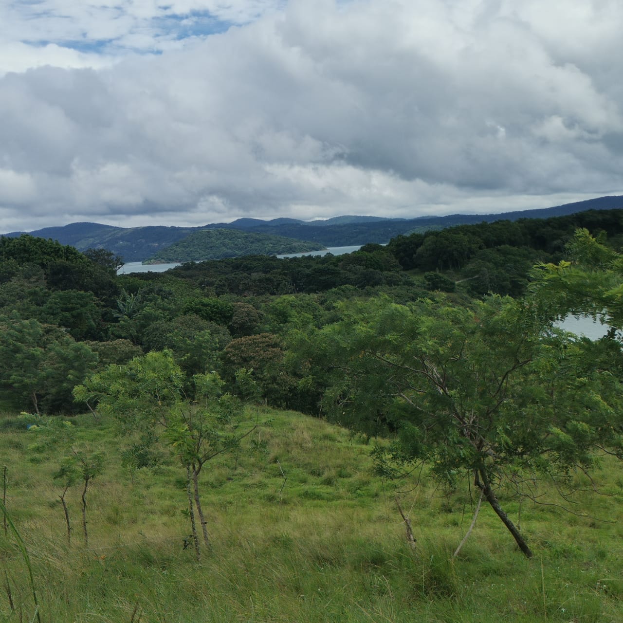 Large, Lake and Volcano View Parcel with Modest Tico Home and LAKE ACCESS 