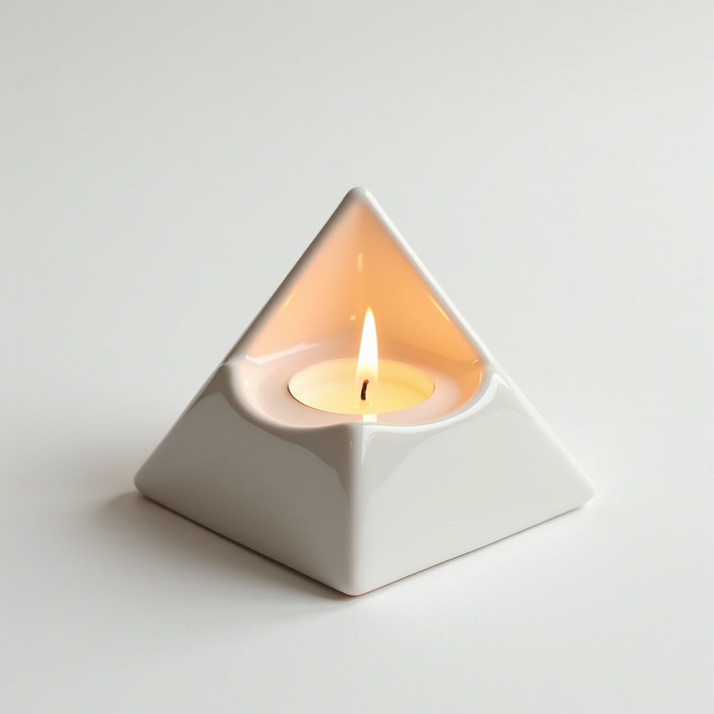 Pyramid Tea Light Holder