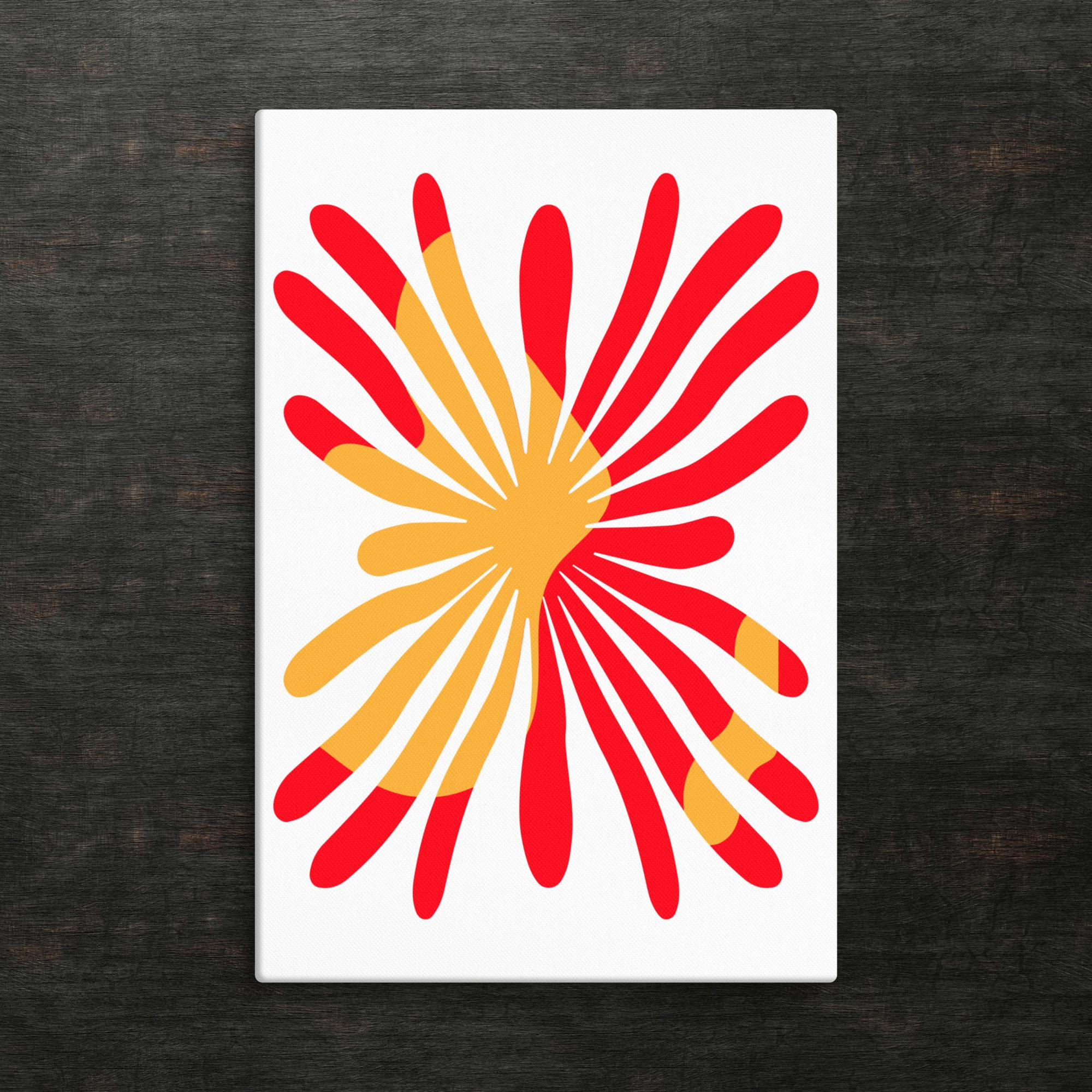 ART 88 ROUGE OR C BLANCHE TOILE/ CANVAS