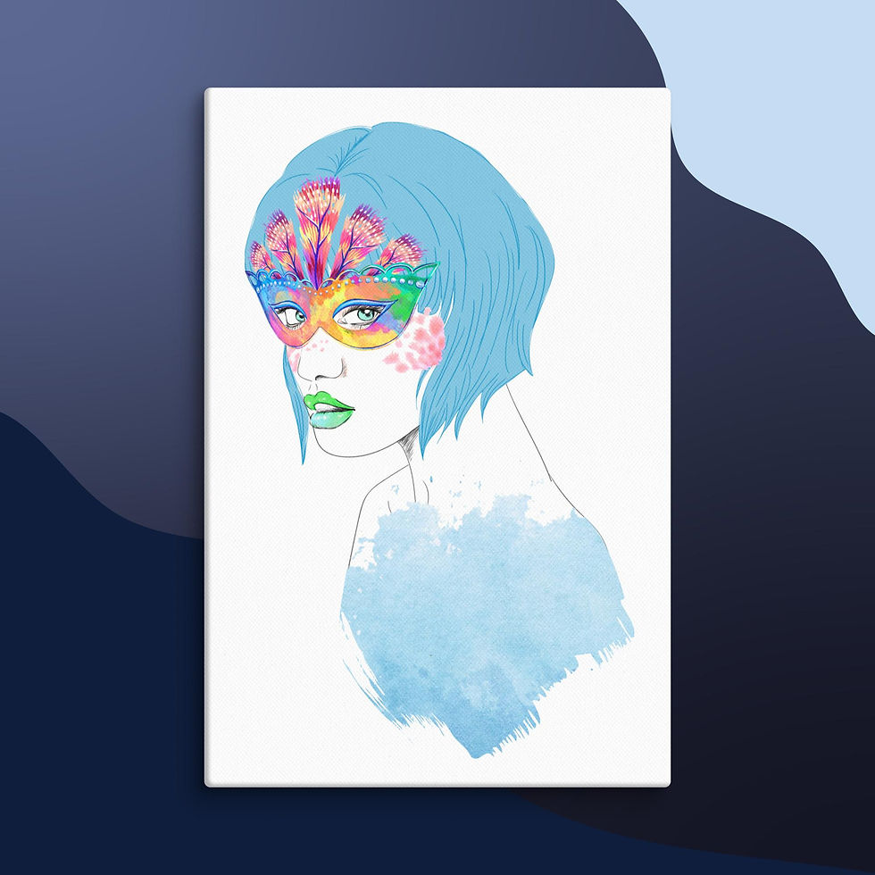 Thumbnail: ART 88 Le reflet des couleurs de l'automne TOILE/ CANVAS