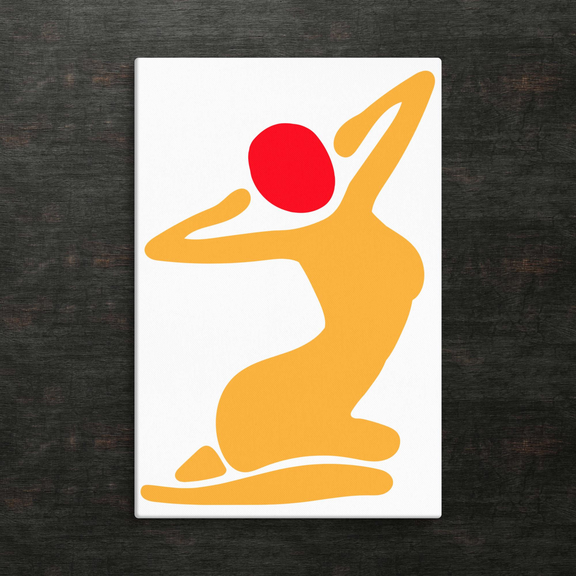 ART 88 ROUGE OR B BLANCHE TOILE/ CANVAS