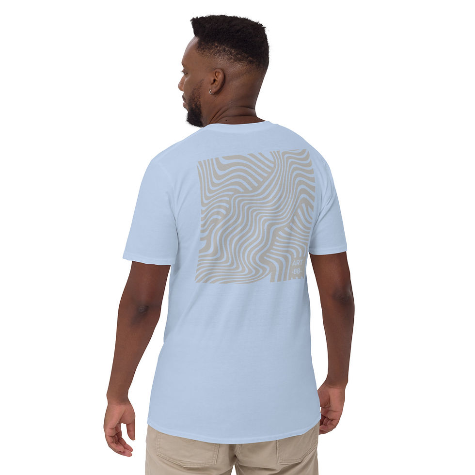 Miniature : ART88 OPTIC 5 DUAL PRINT Unisex TSHIRT Short Sleeve