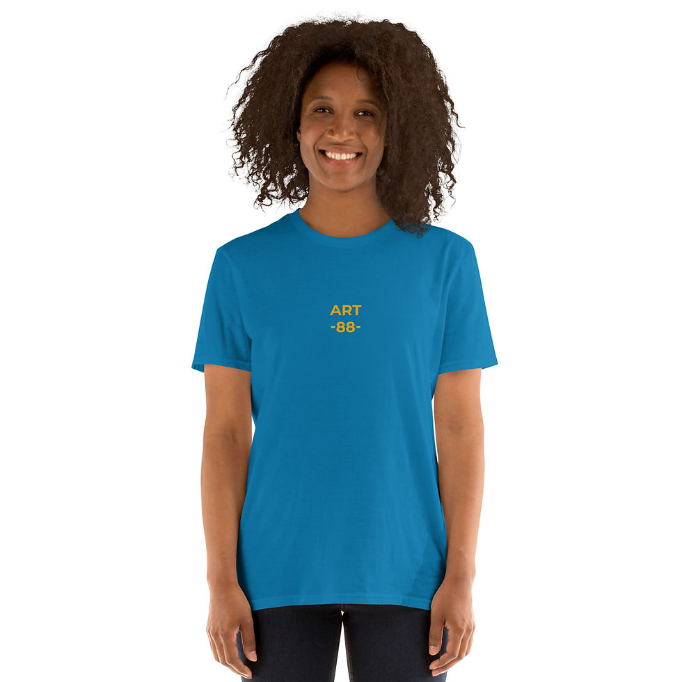 Thumbnail: ART88 KING 6 DUAL PRINT Unisex TSHIRT Short Sleeve