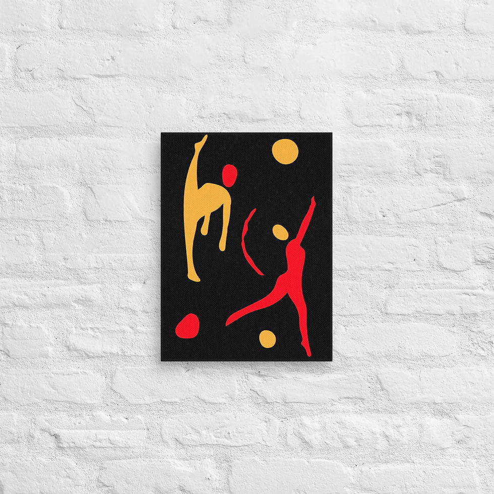 Thumbnail: ART 88 ROUGE OR A NOIRE TOILE/ CANVAS