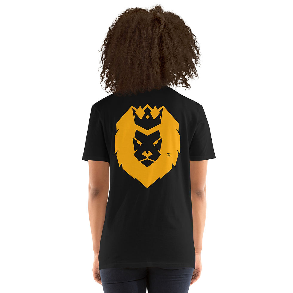Miniature : ART88 KING 1 DUAL PRINT Unisex TSHIRT Short Sleeve
