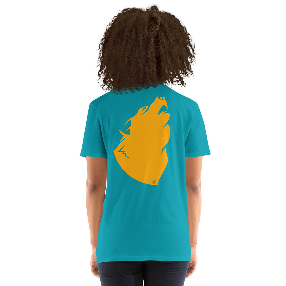 Thumbnail: ART88 KING 6 DUAL PRINT Unisex TSHIRT Short Sleeve