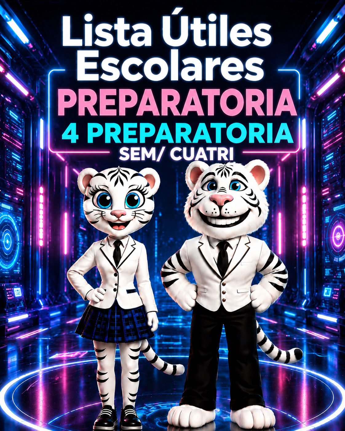 4 Preparatoria  Sem y Cuatri  Lista Útiles Escolares 2026