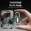 Thumbnail: Portable Rechargeable Bright Keychain Flashlight