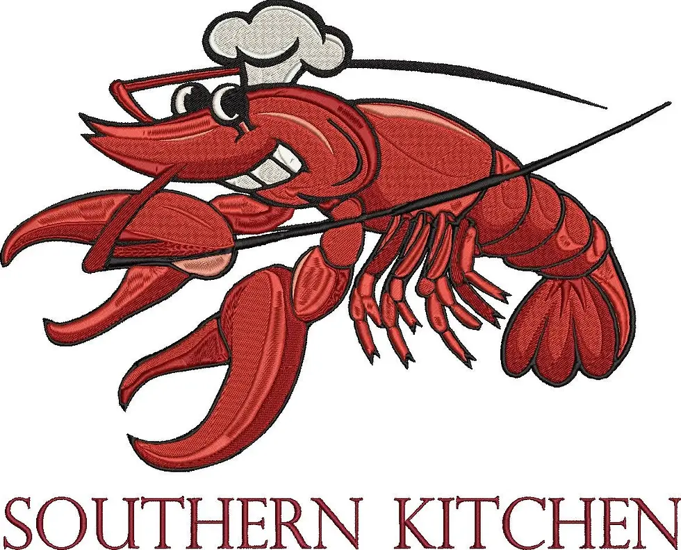 Southern Kitchen Crawfish Design