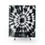 Thumbnail: Black & White Tie-Dye Shower Curtain — Monogrammed K & Q Accent