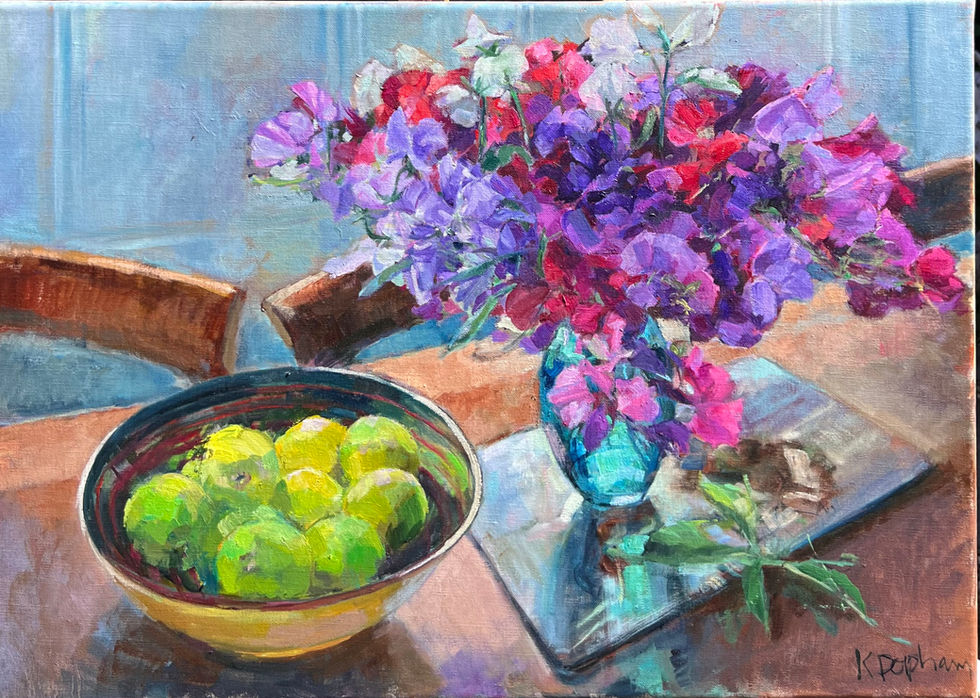 Sweet Peas and Limes