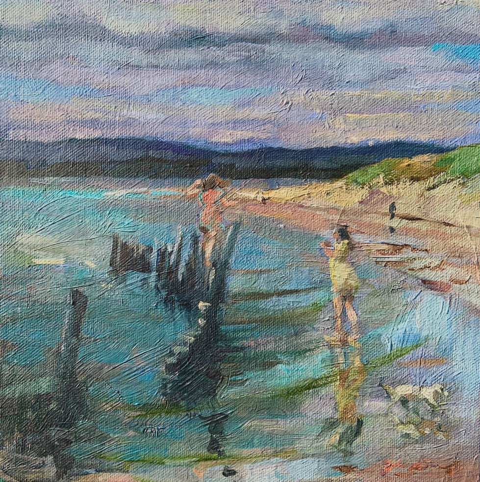 Girls playing at W. Wittering