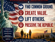 America's Greatest Strength Is Not Division—It's opportunity.