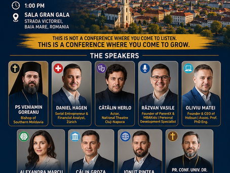CREST Forum Baia Mare 2026: A Day That Could Change Your FutureJune 20, 2026 | 1:00 PM | Sala Gran Gala, Baia Mare, Romania