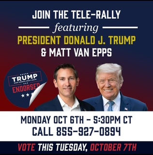 TELE-RALLY ALERT: President Donald J. Trump Endorses Matt Van Epps for Congress!