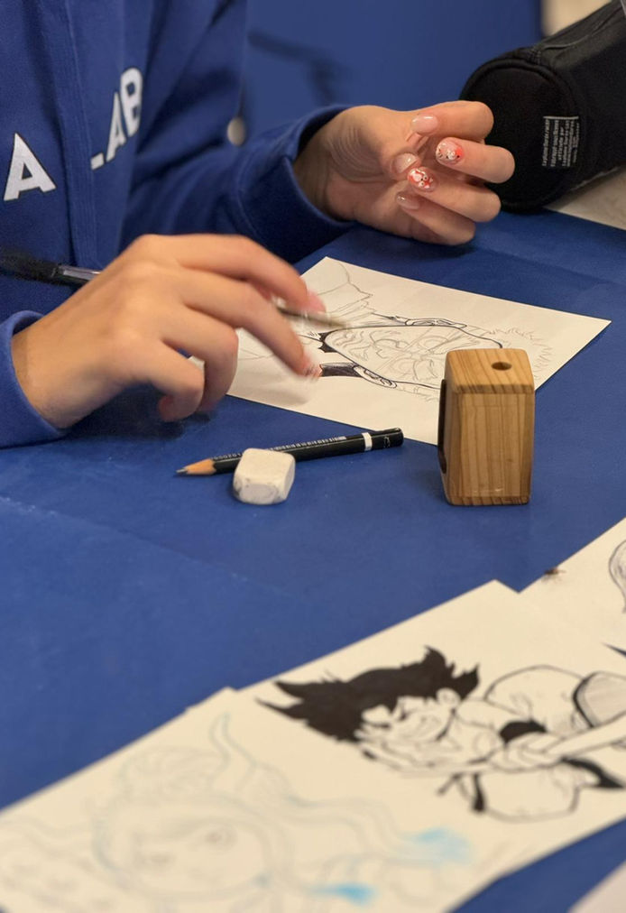 LIVE SKETCHING
L'arte del Manga dal Vivo!