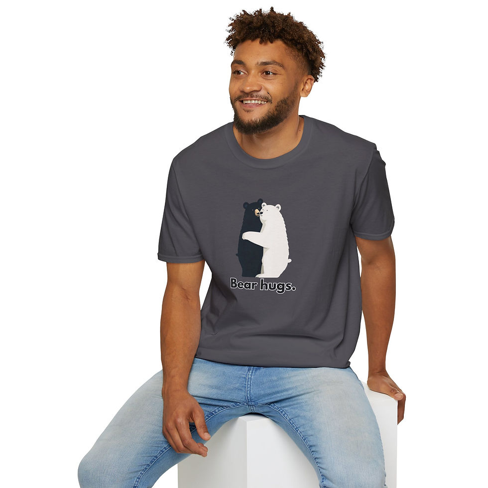 Thumbnail: Bear Hugs T-Shirt — Cute Bear Hug Graphic Tee