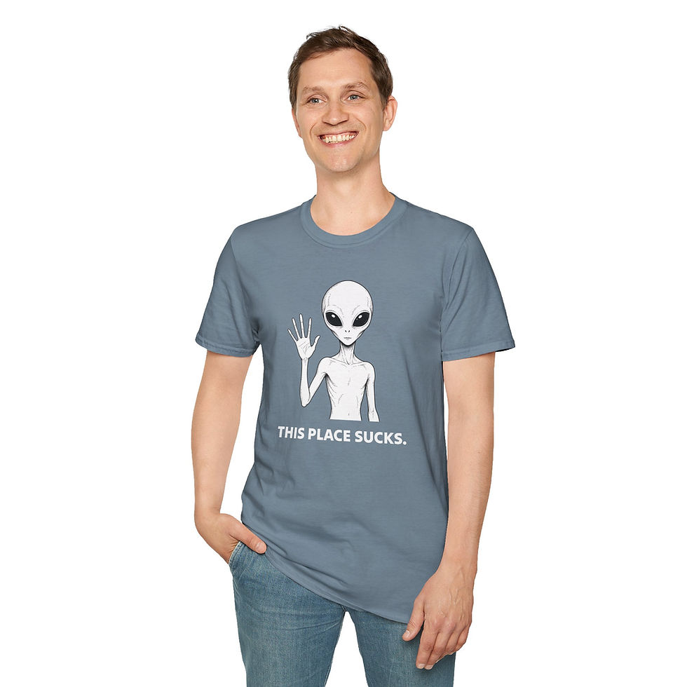 Thumbnail: Alien Graphic Tee — This Place Sucks