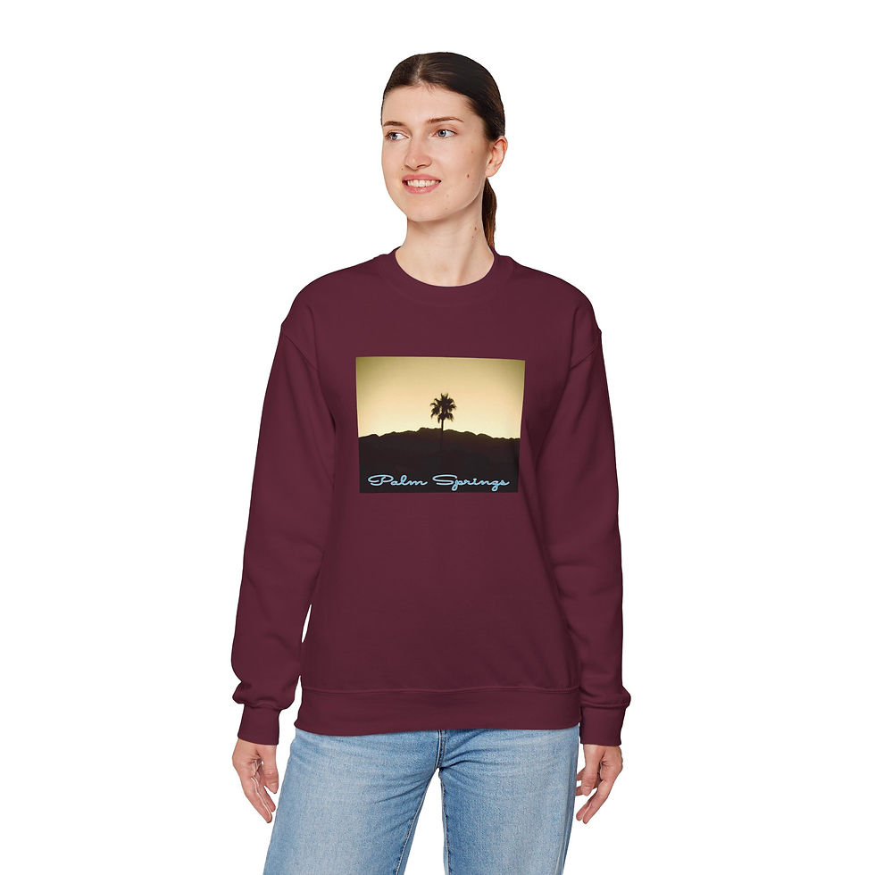 Thumbnail: Palm Springs Retro Sweatshirt – Unisex Casual Wear