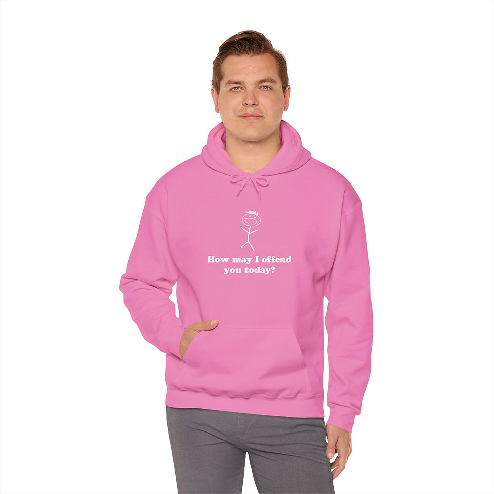 Thumbnail: How May I Offend You Today  Unisex Hoodie