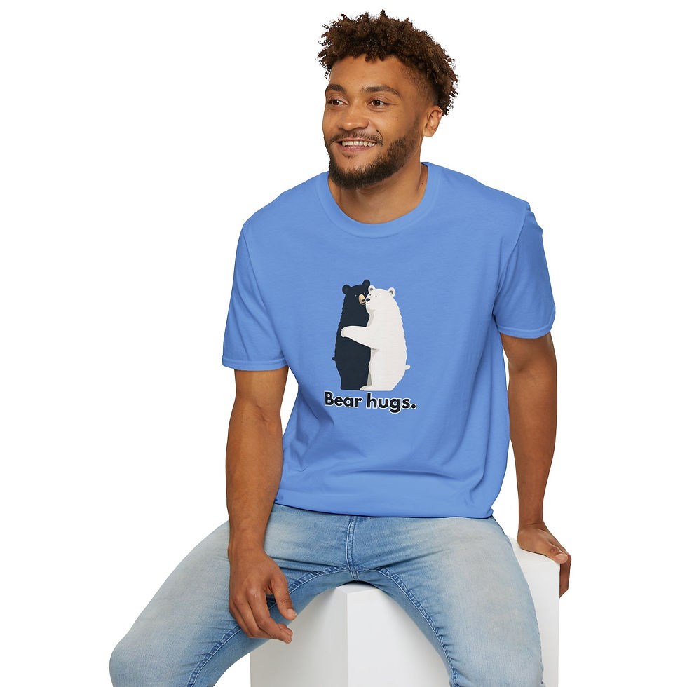 Thumbnail: Bear Hugs T-Shirt — Cute Bear Hug Graphic Tee