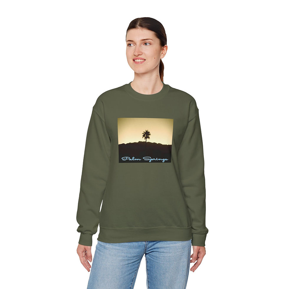 Thumbnail: Palm Springs Retro Sweatshirt – Unisex Casual Wear